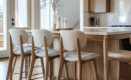 Niskie krzesła barowe – do kuchni i do jadalni
